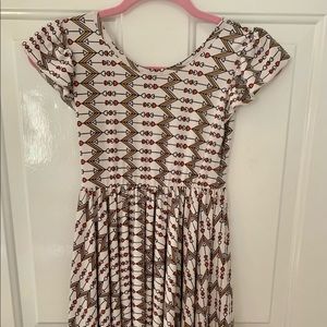 Dot dot smile valentines hearts dress